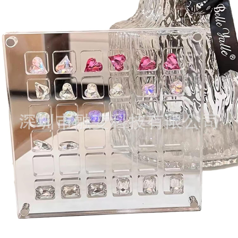 Melting technology akrilo magnetinė demonstracinė dėžutė jūros kriauklėms