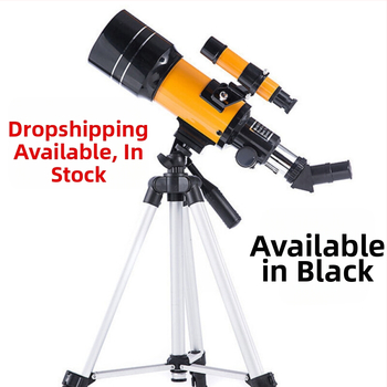 Astronominis teleskopas F30070 su tripodu gilios kosmoso stebėjimui