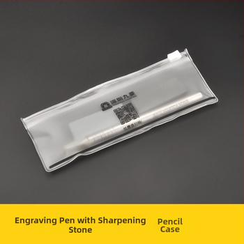 Стоманен помощен гравиращ писец за Gundam модели, прецизен, с шлайф камък (Jiuling • Китай • каменна обработка)