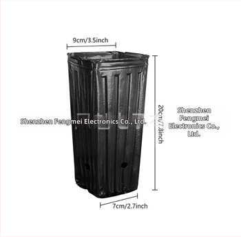 Πλαστική βαθιά γλάστρα για σπορόφυτα, κατάλληλη για εσωτερικούς και εξωτερικούς κήπους.