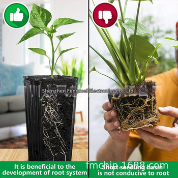 Πλαστική βαθιά γλάστρα για σπορόφυτα, κατάλληλη για εσωτερικούς και εξωτερικούς κήπους.