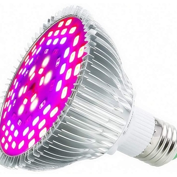 PAR30 rasvjeta za biljke patch – 78 LED, puni spektar, 1200 lm, 12V, snop 180°