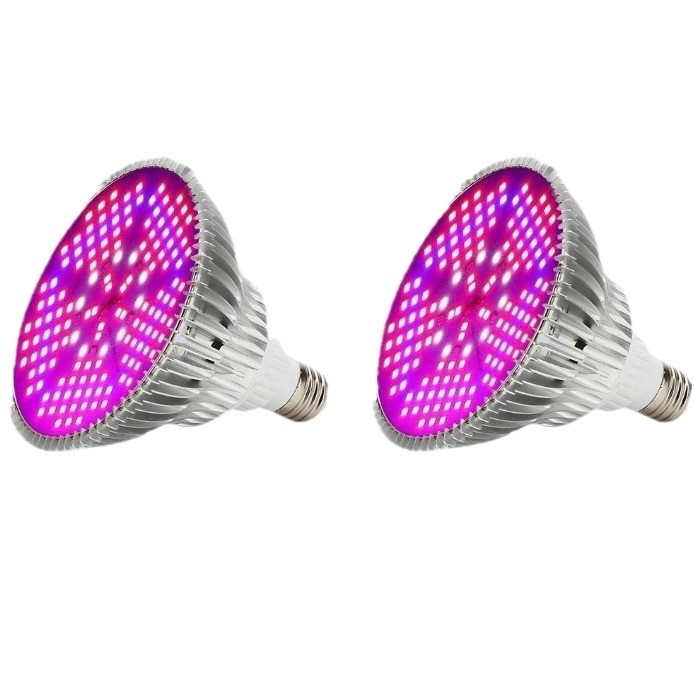 PAR30 növénylámpa patch – 78 LED, teljes spektrum, 1200 lm, 12V, 180° fénysugár