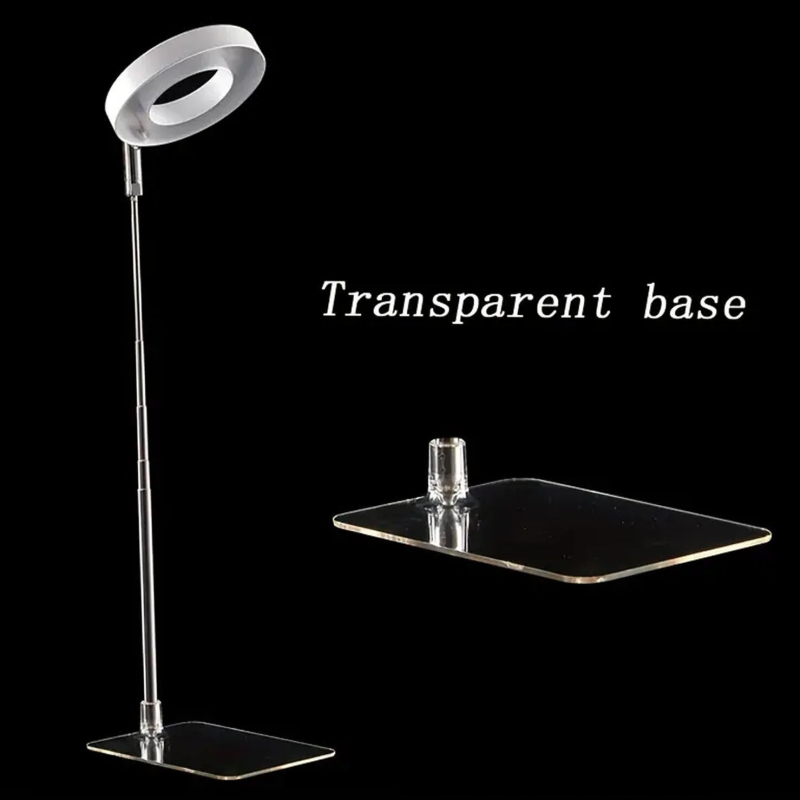 Λυχνία ανάπτυξης φυτών με βάση δαχτυλιδιού αγγέλου, ρυθμιζόμενη ύψος, πλήρες φάσμα για παχύφυτα, 48 LED, IP44, διάρκεια ζωής 30000 h