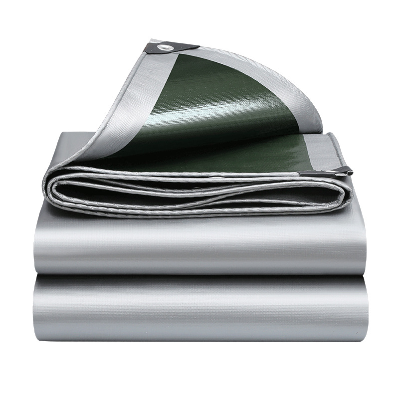 Kempingo išorinis storintas grindų kilimėlis – dvipusis, PE medžiaga, atsparus vandeniui, UV apsauga