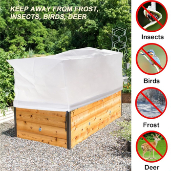 Καλύμμα προστασίας φυτών από κρύο, επαναχρησιμοποιήσιμο ορθογώνιο κάλυμμα από μη υφαντό ύφασμα για φρούτα και λαχανικά