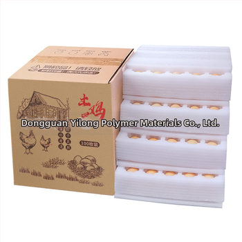 Кутия за яйца с вътрешна тава от EPE пяна, удароустойчива опаковка за яйца