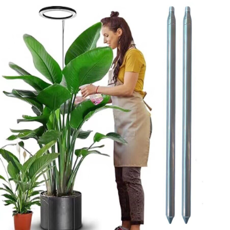 Lampa de creștere a plantelor cu tijă telescopic din oțel inoxidabil, model 13-280, tijă 16-223