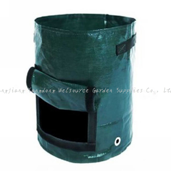 Τσάντα φύτευσης από PE ύφασμα πλέξης, για κομποστοποίηση φύλλων κήπου και οικιακών αποβλήτων, κατάλληλη για μεγάλους κήπους και πάρκα, μάρκα Spring hui puze