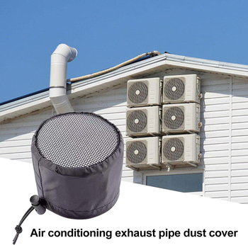 FX 101101 Κυλινδρική θήκη προστασίας από σκόνη για σωλήνα εξαγωγής κλιματιστικού – Oxford ύφασμα, στεγανοποιητικό προστατευτικό κάλυμμα