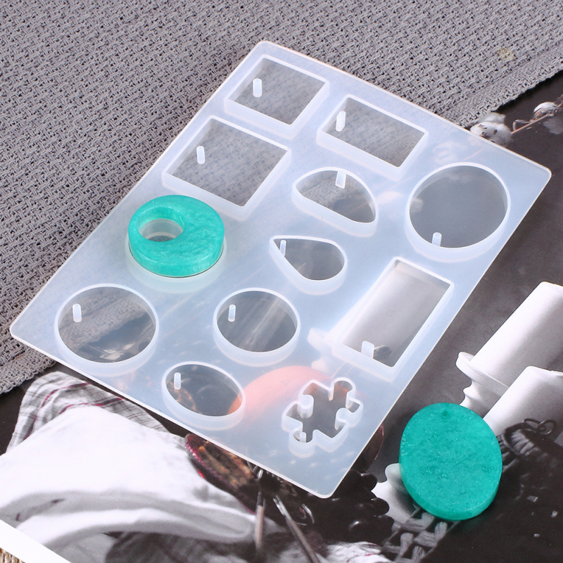 Set silikonskih kalupa za epoxy smolu za DIY nakit — 151 komada Time Gem privjesci za lančić, porijeklo: Jinhua, 2020