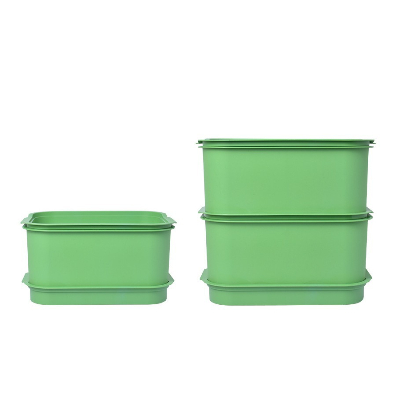 2-tálcás szaporítótál babcsírához, műanyag asztali tál, Wei Zhaoye