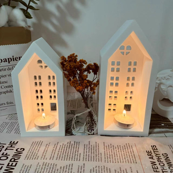 Силиконова правоъгълна форма за кекс за ръчна изработка, модерен минималистичен стил