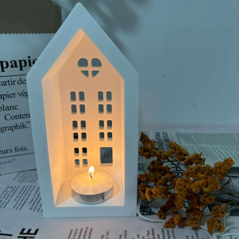 Силиконова правоъгълна форма за кекс за ръчна изработка, модерен минималистичен стил