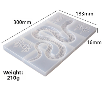 Φόρμα σιλικόνης για κέικ, ασύμμετρο σχήμα, γλυκό ύφος, Overflow