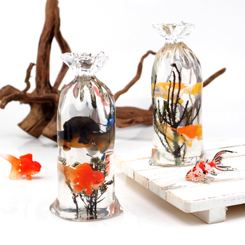 Силиконова форма за епоксидна смола – Ruihe, DIY късметлийски пакет водна торба, настолен декор с кристално огледално покритие