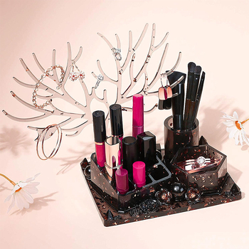 Σετ καλουπιών σιλικόνης για ρητίνη εποξική με διακοσμητικό ελάφι για τραπέζι, εννιά τετράγωνα σε πλέγμα, 31 τεμάχια