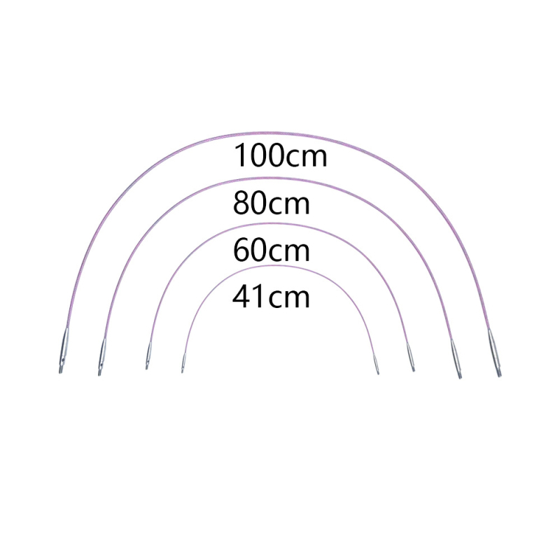 Set odvojivih kružnih igala za pletenje, 9 kom