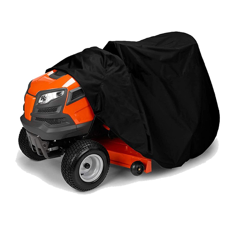 Fűnyíró védőhuzat, vízálló Oxford anyag ezüst bevonattal 210D/420D, testreszabható feldolgozással, kerthez és gyephez