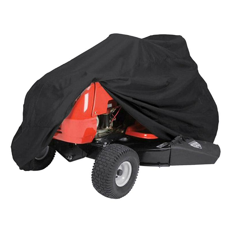 Fűnyíró védőhuzat, vízálló Oxford anyag ezüst bevonattal 210D/420D, testreszabható feldolgozással, kerthez és gyephez