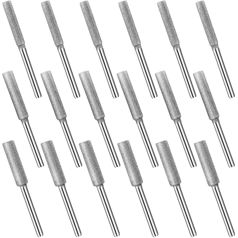 Kāta zāģa ķēdes slīpēšanas galva, diamanta abrazīvs, modeļi 4.0/4.8/5.5, piemērots ķēdes asināšanai