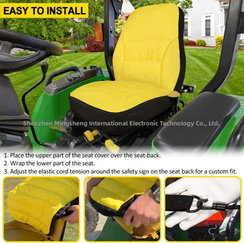 LP95233 Μαξιλάρι καθίσματος και πλάτης για John Deere συμπαγές πολυλειτουργικό τρακτέρ
