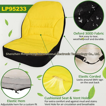 LP95233 Μαξιλάρι καθίσματος και πλάτης για John Deere συμπαγές πολυλειτουργικό τρακτέρ