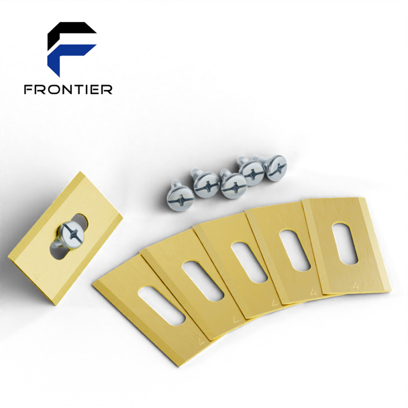 Robotfűnyíró pengék — több darabból álló készlet, ovális lyukak, rozsdamentes acél 420J2, Van Kay, lézerlogó