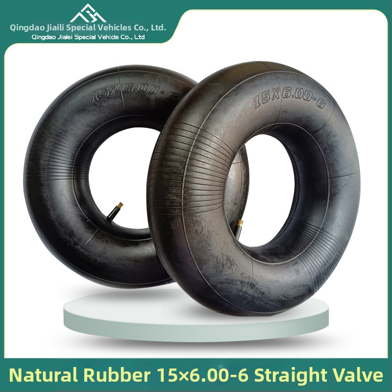 Вътрешна камера за гуми за косачки — OEM Jia Lei; Производител: Qingdao Jialei Special Vehicle; Подходяща за косачки за трева, инструментални колички и други