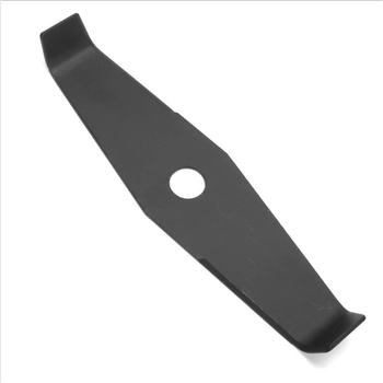Тежък нож за триммер с извит дизайн и удебелен ръб, устойчив на камъни, универсален за градина и трудни терени