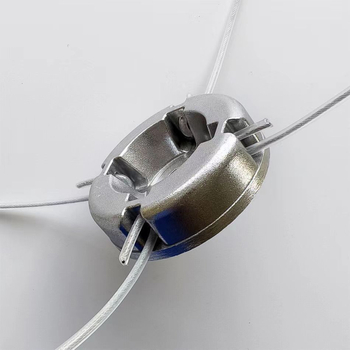 Glava za kosu travu od aluminijske legure s čeličnim užetom, univerzalni dodatak za trimer