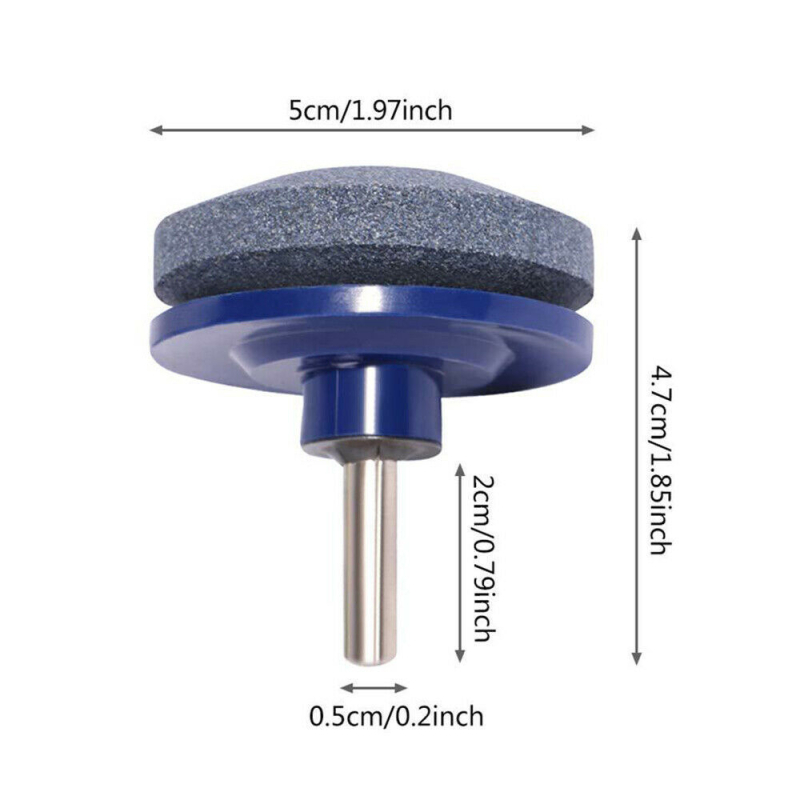Електрически заточвач за косачки – модел Round, материал корунд, керамична шлифовъчна шайба, дискова шлифовъчна глава