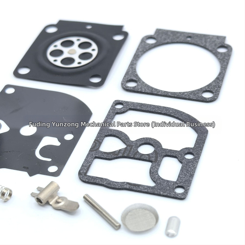 Karburatoriaus remonto komplektas Stihl MS181/MS211/BG55/BG65/BG85/SH55 Zama RB-99 - mechaninis karburatorius, plokščio plunžerio dizainas, suderinami modeliai MS181, MS211, BG55, BG65, BG85, SH55, Zama RB-99