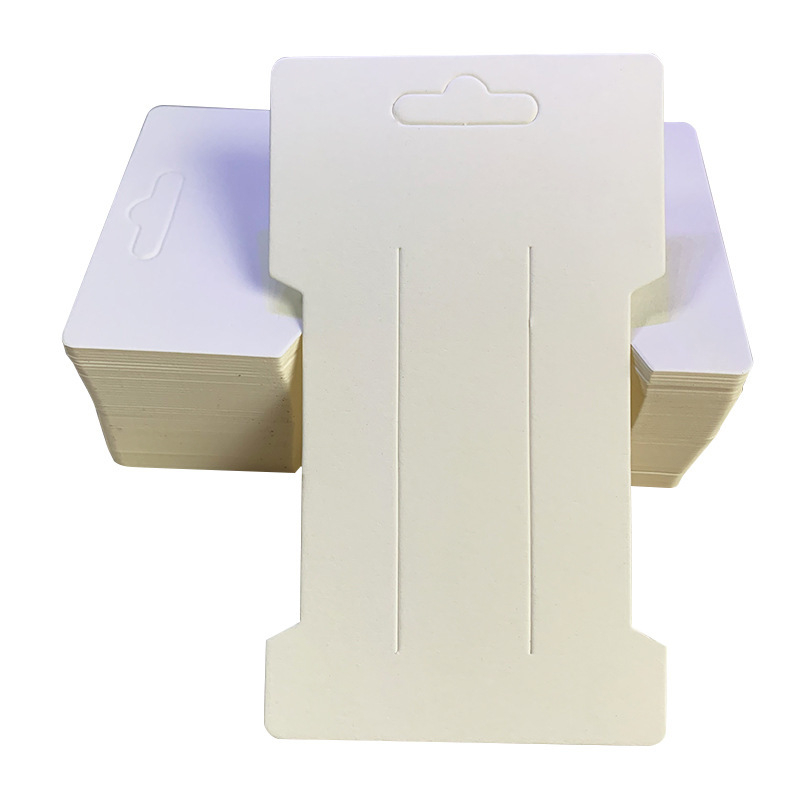 Kraft popieriaus etiketės kortelė bižuterių pakuotei, spalvotu offset spausdinimu, pritaikoma, prekinis ženklas Hundred Canal