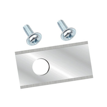 Rozsdamentes acél 420J2 gyepnyíró penge, Frontier, egylyukas rögzítés WORX gépekhez