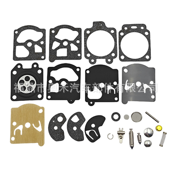 Aohe Walbro-suderinamas K10-WAT mechaninis karburatoriaus remonto rinkinys, diafragmų ir tarpiklių rinkinys, 24 vnt