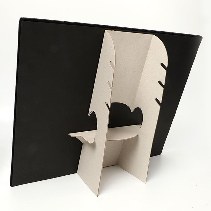 Papuošalų laikiklis iš pūkų medžiagos su auksiniais kabliukais ir medžiu – stalinis parodos laikiklis papuošalams, Korėjos stiliaus, vieno lygio