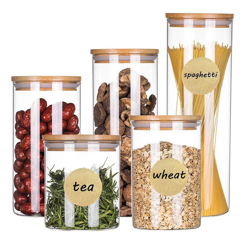 Kör alakú kraftpapír öntapadó címke, színes nyomtatás, forró olvadó ragasztó, 65°C hőállóság