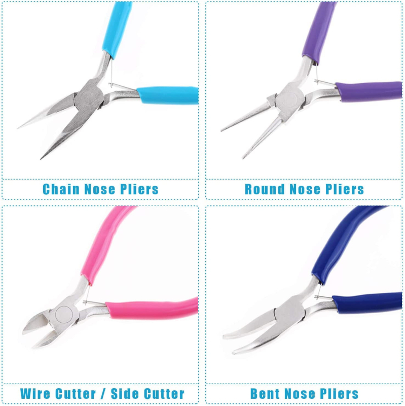Mini clește DIY pentru bijuterii – unealtă acrilică pentru tăierea sârmelor și confecționarea mărgelelor, STRINGS&THINGS, Origine: Zhejiang Jinhua, Etichetă privată licențiată