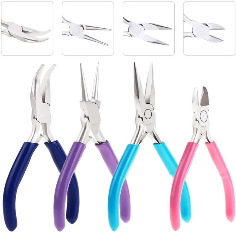 Mini clește DIY pentru bijuterii – unealtă acrilică pentru tăierea sârmelor și confecționarea mărgelelor, STRINGS&THINGS, Origine: Zhejiang Jinhua, Etichetă privată licențiată