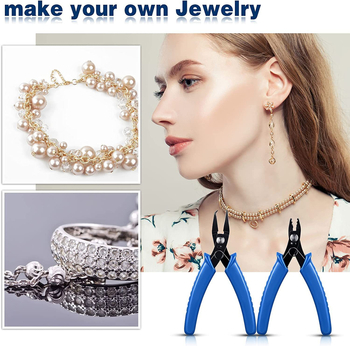 Σετ δύο πενσών για τοποθέτηση χάντρων και γάντζων – DIY κοσμήματα, πολυλειτουργικά εργαλεία, ατσάλι