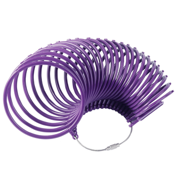 Пластмасов измервател за гривни – измерва диаметъра на китката, диапазон 1–23