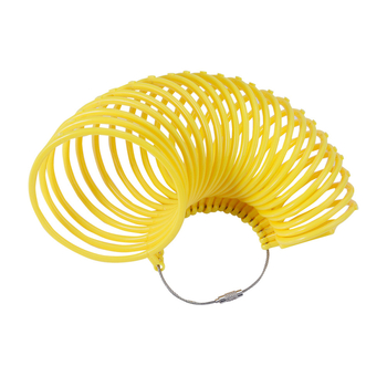 Пластмасов измервател за гривни – измерва диаметъра на китката, диапазон 1–23