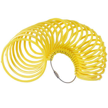 Пластмасов измервател за гривни – измерва диаметъра на китката, диапазон 1–23