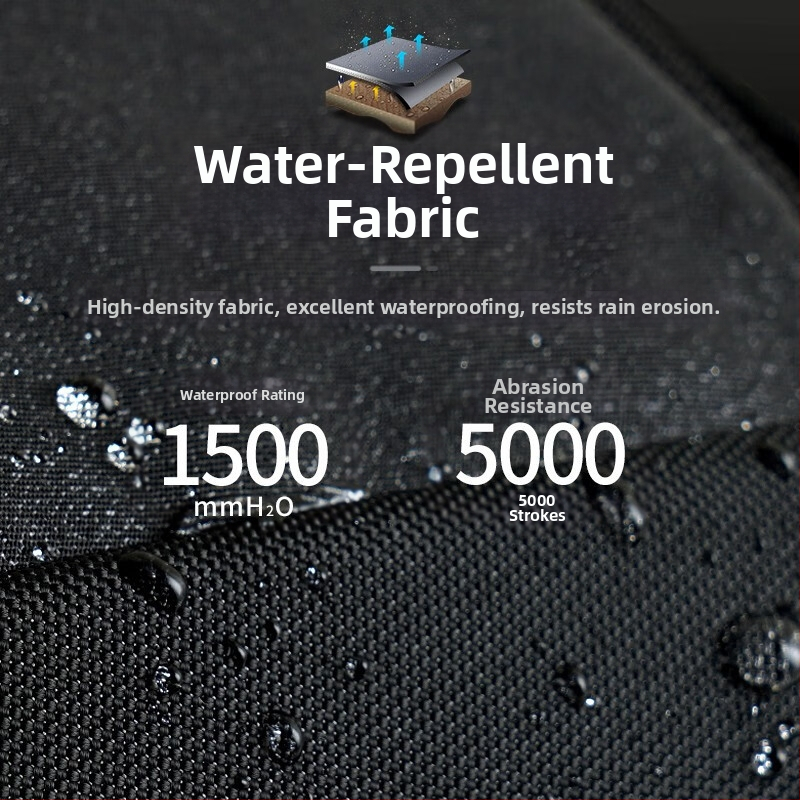 Férfi váll-táska, Oxford anyagból, vízálló és kopásálló, poliészter bélés, üzleti utazásokhoz