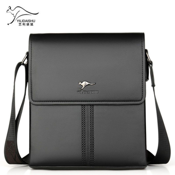 Férfiaknak szánt valódi tehénbőrből készült válltáska (tehénbőr; Crossbody; mindennapi)