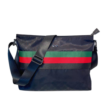 Nylon keresztpántos táska cipzáras zárással, városi egyszerű stílus, belső zsebek (cipzáras zseb, zseb telefon, zseb ID) és poliészter–pamut bélés.