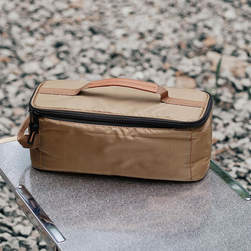 DW Kemping konyhai eszközök tároló táska - hordozható, vízálló, 210D kockás anyag, modell 0705003