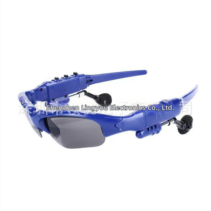 Smart bezdrôtové Bluetooth okuliare na hudbu a hovory, polarizované slnečné okuliare s Bluetooth slúchadlom, verzia 5.1, dosah 10 m, potlačenie šumu, dlhá výdrž batérie 4–8 hodín, stereo zvuk