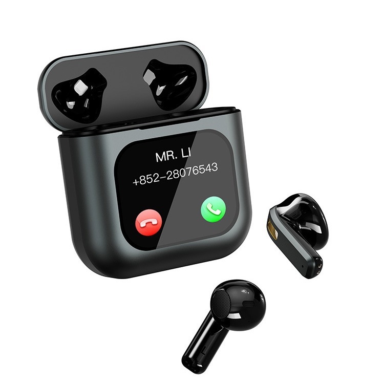 TWS bezvadu sporta austiņas ar skārienvadību, trokšņu slāpēšana, 8 GB iebūvētā MP3 atmiņa, IPX5, Bluetooth 5.4